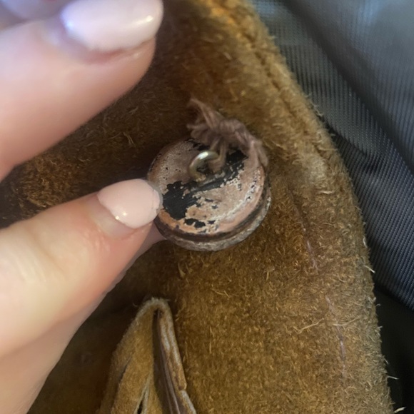 •Vintage• Suede Fringe Hippie/ Native American Jacket 1950’s-1970’s - Picture 12 of 12